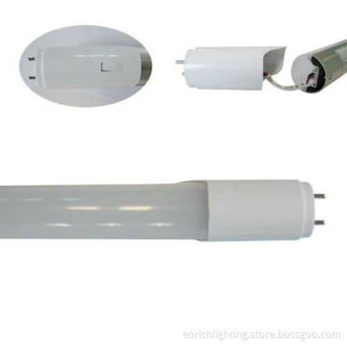 18W T8 LED Tubes w/Removable Driver, 1,200mm Length, 2835 SMD LED, Bi-pin, 85-265V AC Input Voltages